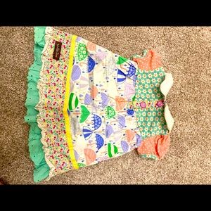 Matilda Jane Rainy Day Dress w/bloomers 3-6 months